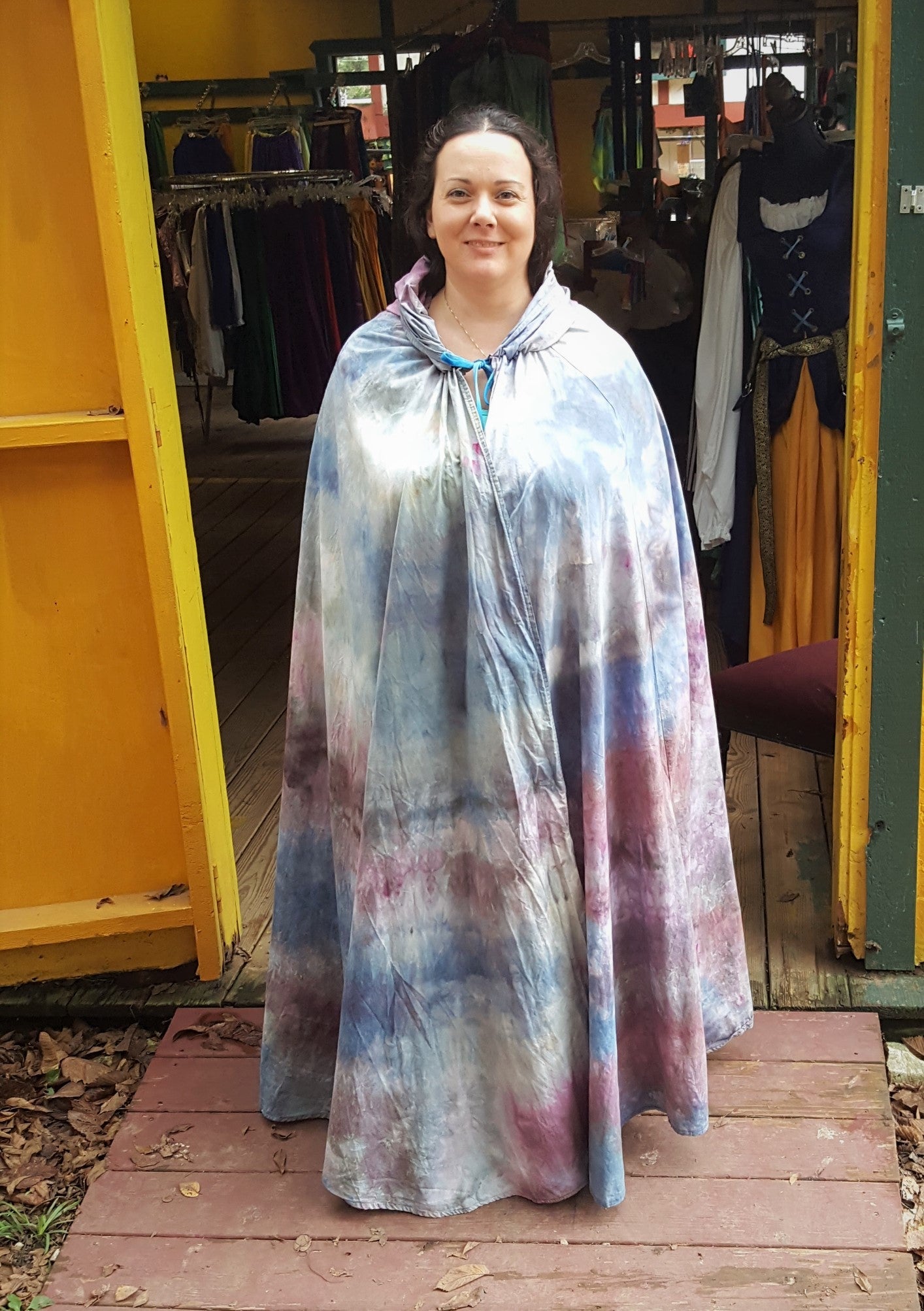 Cloak, Linen- Black Magic